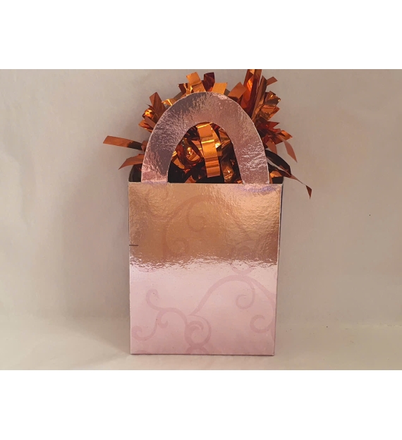 Foil and Paper Mini Tote Balloon Weight 1